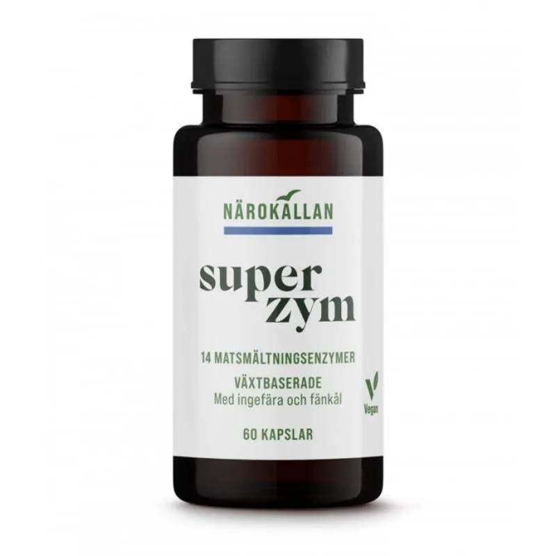 Bild 1 för Närokällan Superzym 60 kapslar