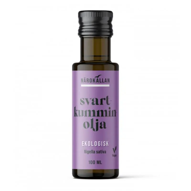 Bild 1 för Närokällan Svartkumminolja EKO 100 ml