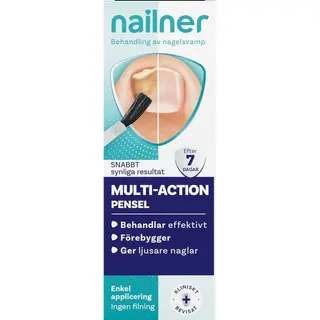 Produktfoto för Nailner Pensel 2-i-1