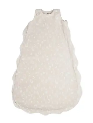Produktfoto för Najell sovpåse 6-18 mån, leopard beige med volang
