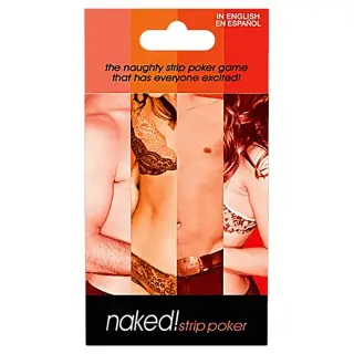 Produktfoto för Naked! Strip Poker - Kortspel