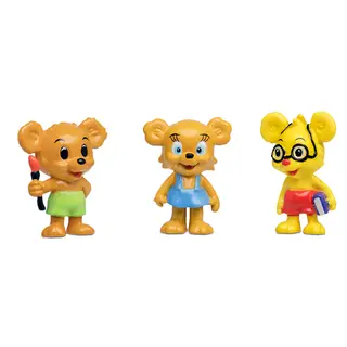 Produktfoto för Nalle-Maja, Brum och Teddy Figurset