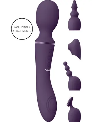 Produktfoto för Nami - Pulse Wave & Vibrating Wand - LILA