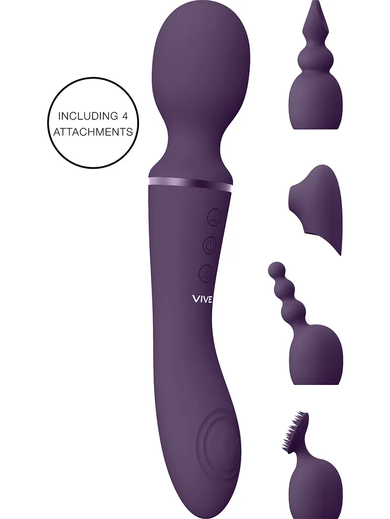 Alternativ bild 0 för Nami - Pulse Wave & Vibrating Wand - LILA
