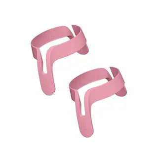 Produktfoto för Nanobébé Handtag Flexyflaska Rosa 2 st