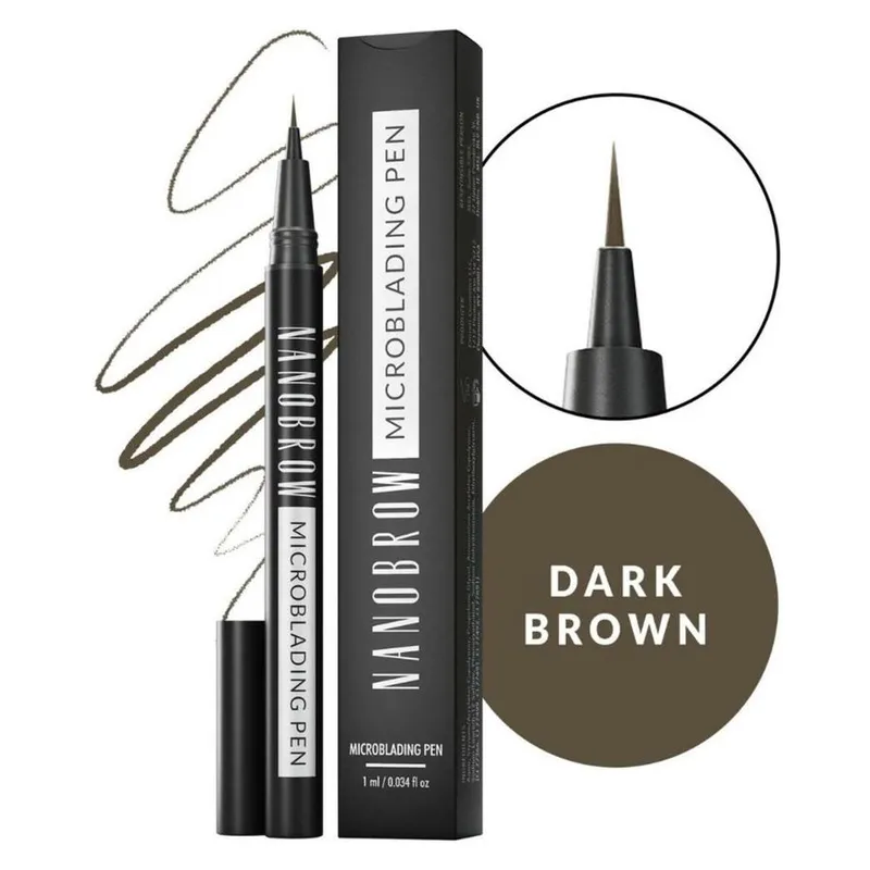 Bild 3 för Nanobrow Microblading Pen Dark Brown 1 ml