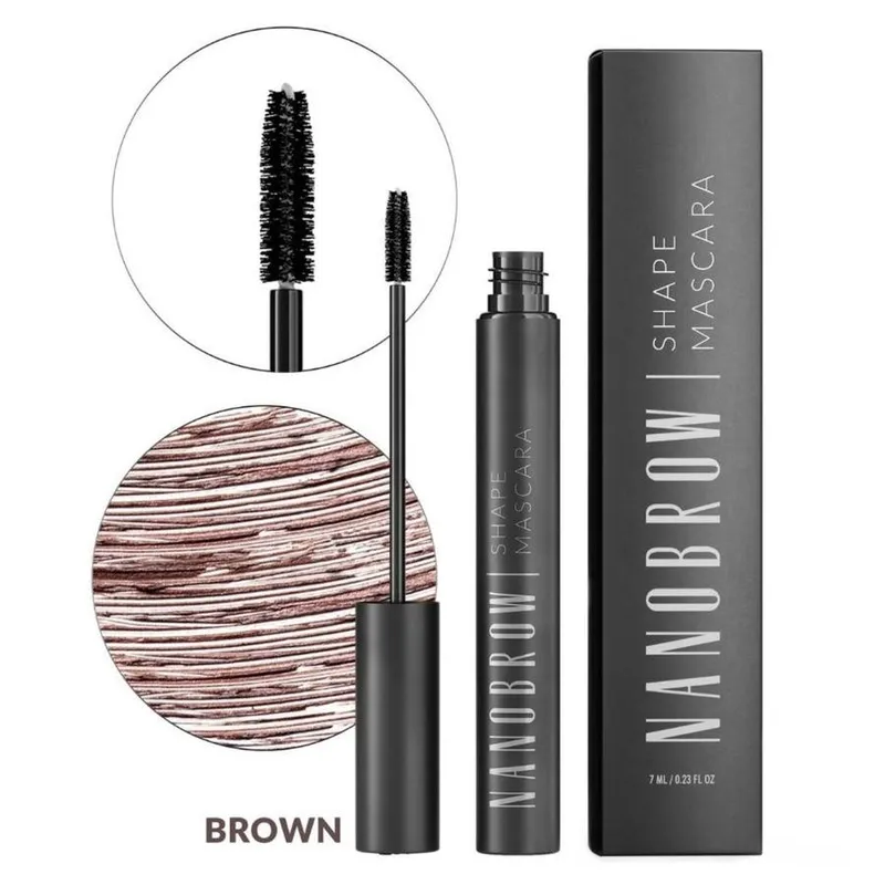 Bild 3 för Nanobrow Shape Mascara Brown 7 ml