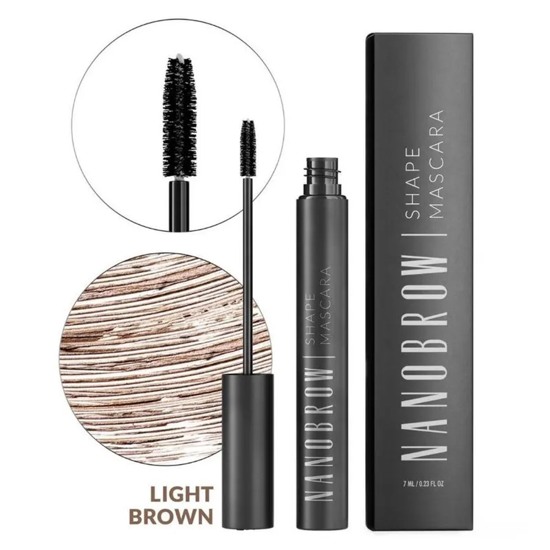 Bild 2 för Nanobrow Shape Mascara Light Brown 7 ml