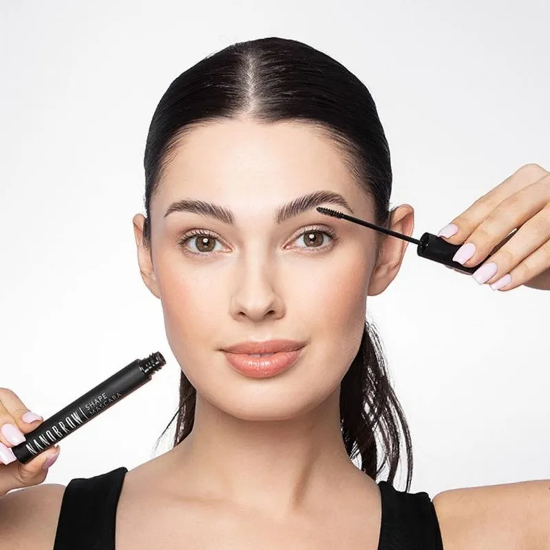 Bild 3 för Nanobrow Shape Mascara Light Brown 7 ml