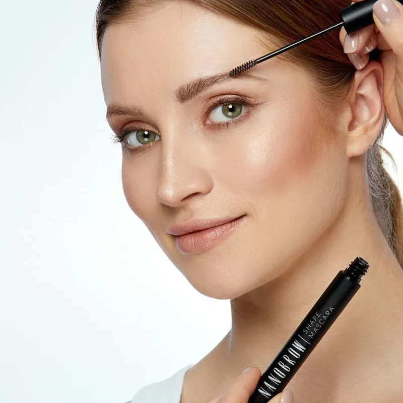 Bild 4 för Nanobrow Shape Mascara Light Brown 7 ml