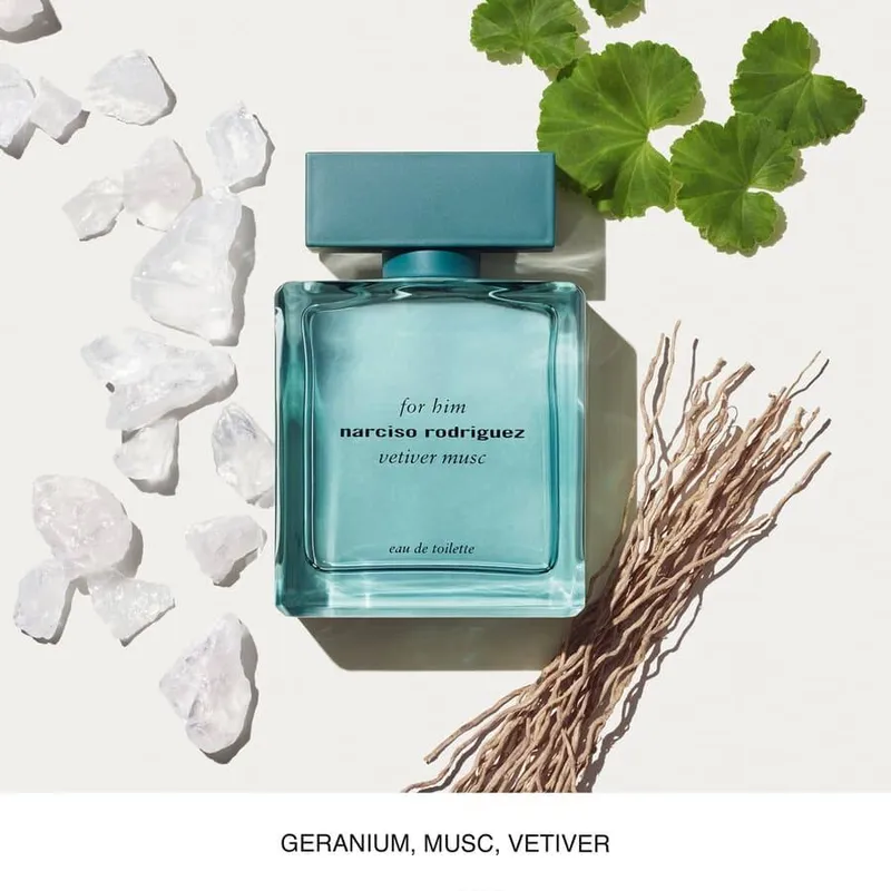 Bild 3 för Narciso Rodriguez Vetiver Musc For Him Eau de Toilette 50 ml