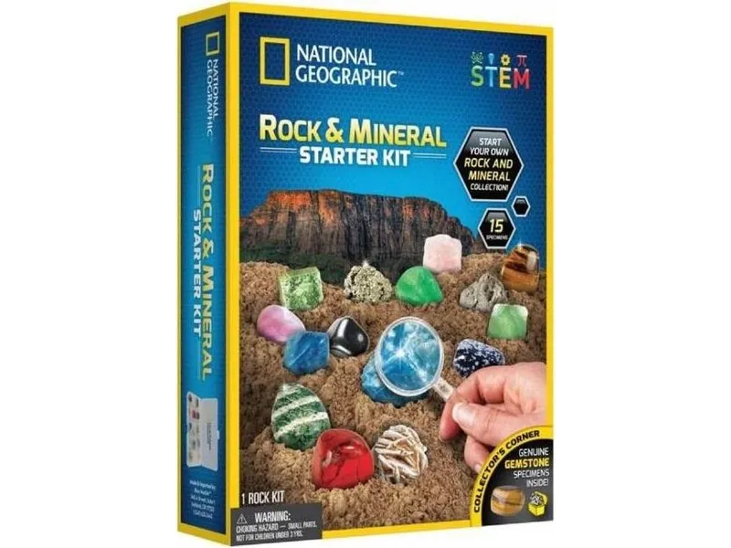 Alternativ bild 0 för National Geographic Rock & Mineral-kit