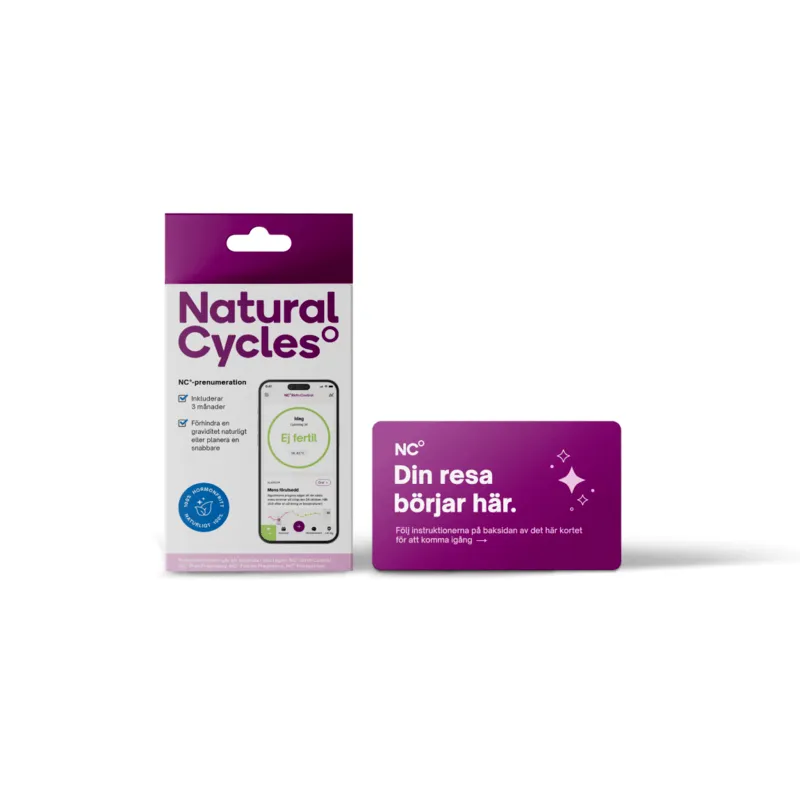 Bild 1 för Natural Cycles NC° Birth Control 3-månadersprenumeration