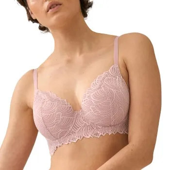 Alternativ bild 0 för NATURANA BH Friday Padded Underwired Bra Rosa polyamid E 75 Dam