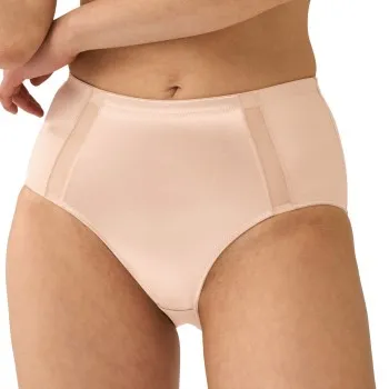 Alternativ bild 0 för NATURANA Trosor Curve Hugger High Waist Brief Beige polyamid 44 Dam