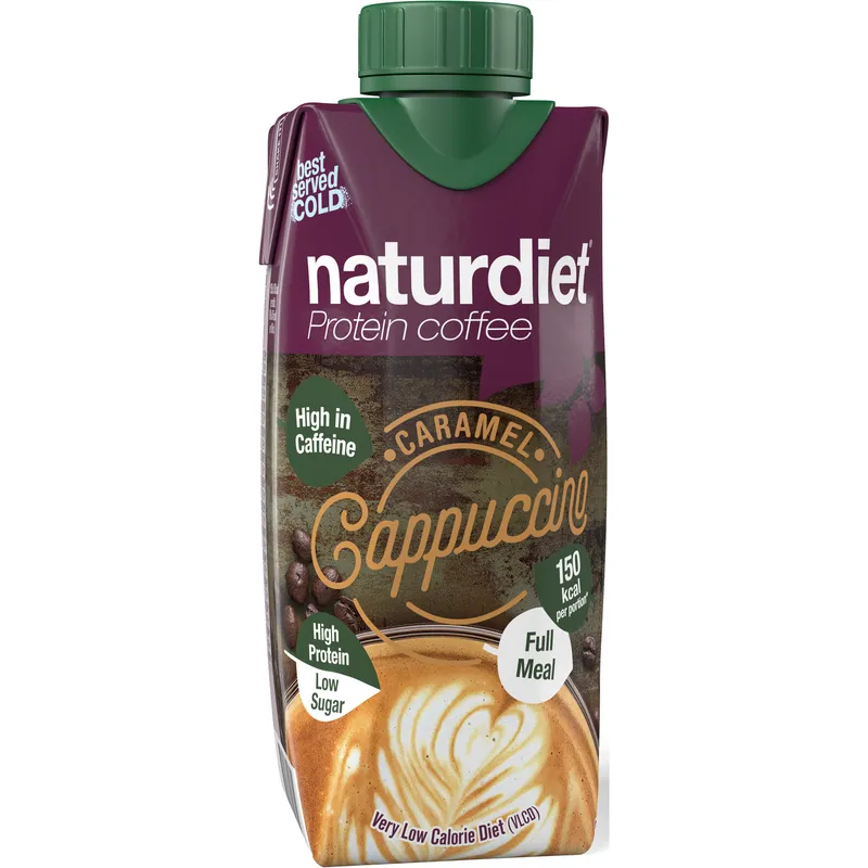 Bild 2 för Naturdiet Protein Coffe Caramel Cappucino 330 ml