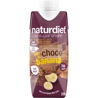 Produktfoto för Naturdiet Shake Chocobanana 330 ml