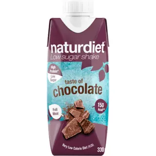 Produktfoto för Naturdiet Shake Chocolate 330 ml