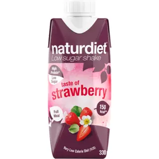 Produktfoto för Naturdiet Shake Jordgubb 330 ml