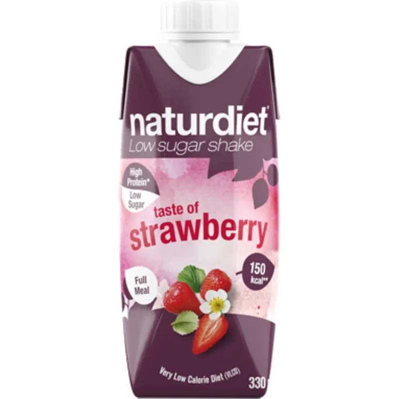 Bild 2 för Naturdiet Shake Jordgubb 330 ml