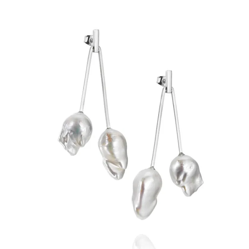 Alternativ bild 0 för Nature's Unique Örhänge Silver