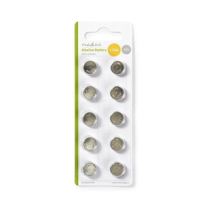 Bild 1 för Nedis BAAKLR4410BL - battery - 10 x LR44 - Alkaline