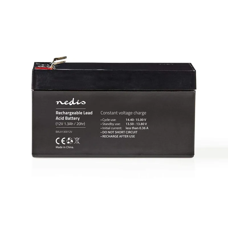 Bild 1 för Nedis BALA130012V - UPS battery - Lead Acid - 1300 mAh