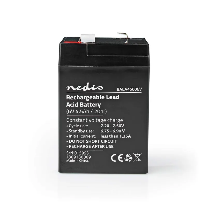 Bild 1 för Nedis BALA45006V - UPS battery - Lead Acid - 4500 mAh