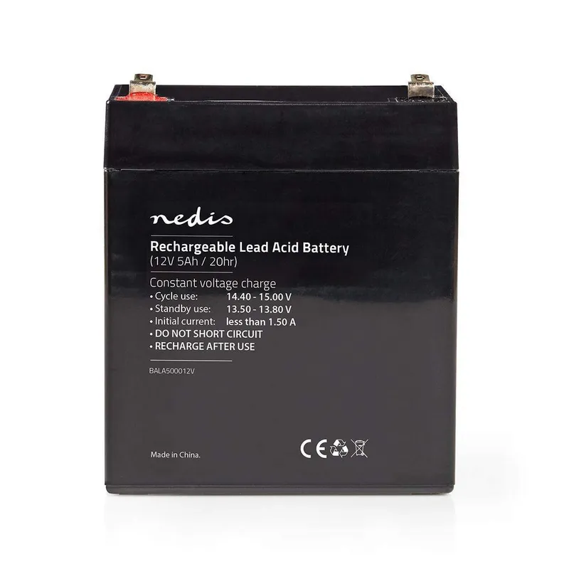 Bild 1 för Nedis BALA500012V - UPS battery - Lead Acid - 5000 mAh