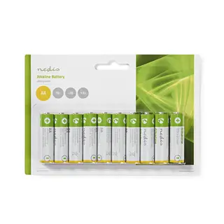 Produktfoto för Nedis Batteri AA | 1.5 V | 10 st