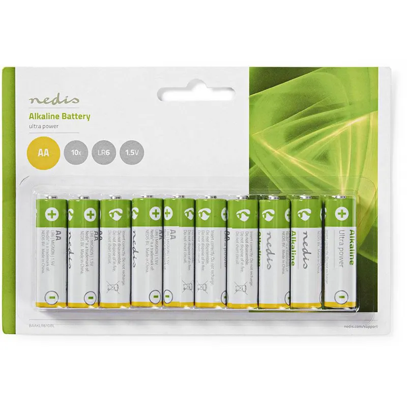 Bild 1 för Nedis Batteri AA | 1.5 V | 10 st