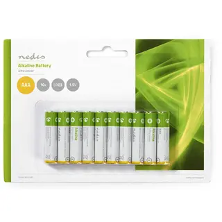 Produktfoto för Nedis Batteri AAA | 1.5 V | 10 st