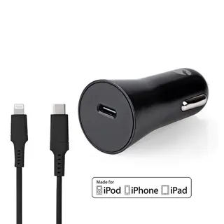 Produktfoto för Nedis car power adapter - 24 pin USB-C - 20 Watt