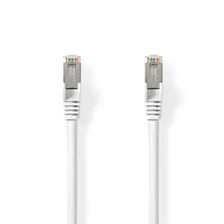 Produktfoto för Nedis Cat 8.1 Nätverkskabel, RJ45 hane, S/FTP, LSZH, 3m