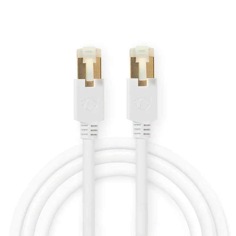 Bild 1 för Nedis CAT6 Nätverkskabel | RJ45 hane | RJ45 hane | F/UTP | 5.00 m | Rund | LSZH / PVC | Vit | Kartong med fönster