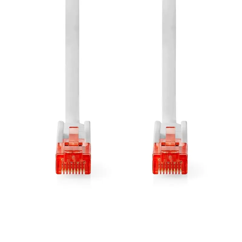 Bild 2 för Nedis CAT6 Nätverkskabel | RJ45 hane | RJ45 hane | U/UTP | 30.0 m | Rund | PVC | Vit | Label
