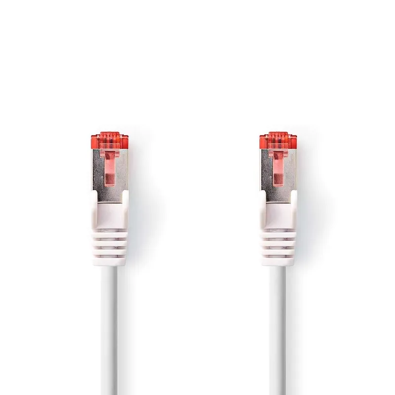 Bild 1 för Nedis CAT6 Nätverkskabel, RJ45 hane, S/FTP, 7.5m - Vit