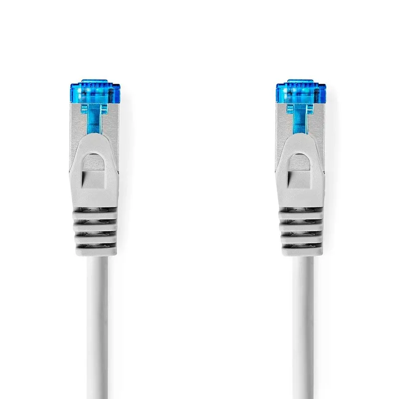 Bild 1 för Nedis CAT6a Network Cable | S/FTP | RJ45 Male | RJ45 Male - Grå - 2 meter