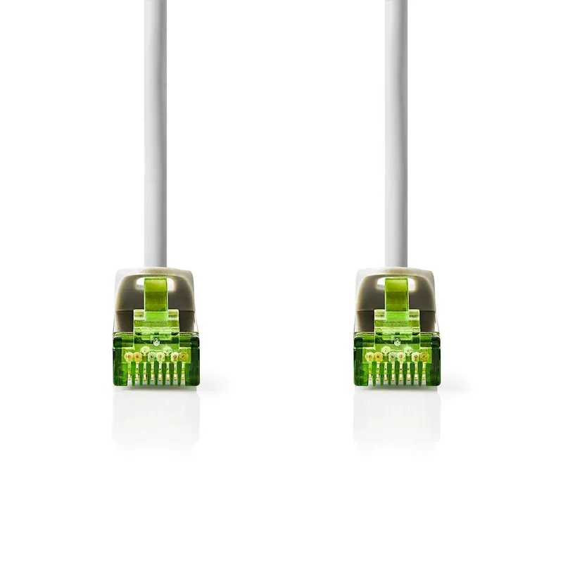 Bild 2 för Nedis CAT7 nätverkskabel | S/FTP | RJ45 hane | RJ45 hane | 2.00 m | Snagless | Rund | LSZH | Grå | Låda