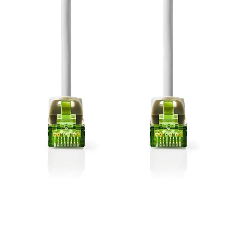 Bild 2 för Nedis CAT7 nätverkskabel | S/FTP | RJ45 hane | RJ45 hane | 5.00 m | Snagless | Rund | LSZH | Grå | Label