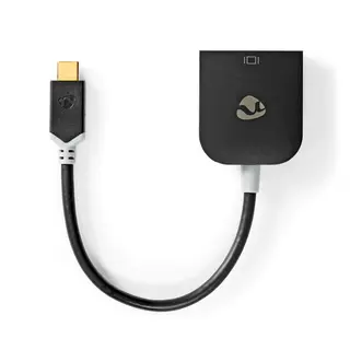 Produktfoto för Nedis CCBW64852AT02, 3.2 Gen 1 (3.1 Gen 1), USB Type-C, VGA-utgång (D-Sub), 1920 x 1200 pixlar