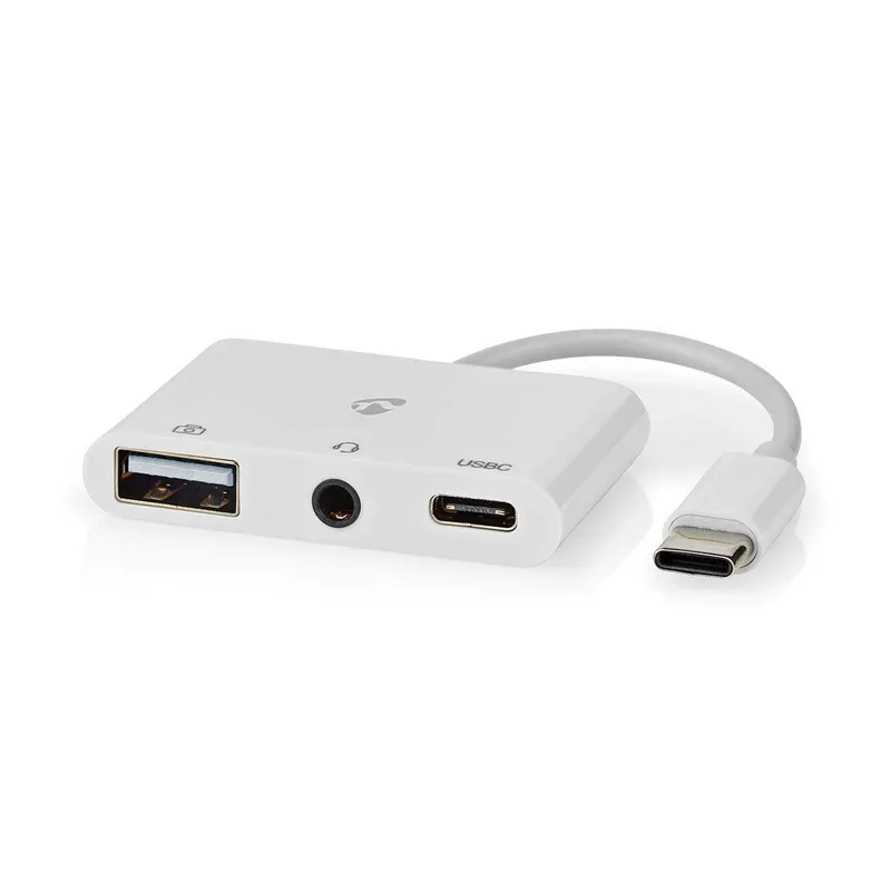Bild 1 för Nedis CCGB64790WT01 laptop dock/port replicator