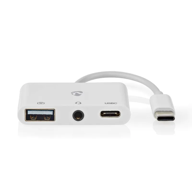 Bild 2 för Nedis CCGB64790WT01 laptop dock/port replicator