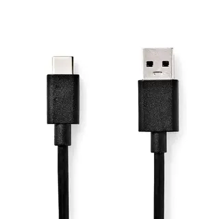 Produktfoto för Nedis CCGL61600BK10 USB cable