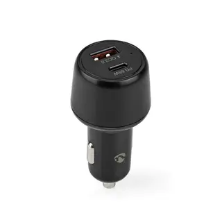 Produktfoto för Nedis CCPD65W100BK - Strömadapter för bil