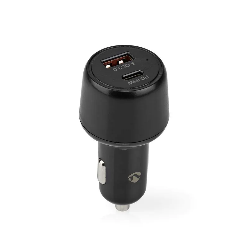 Bild 1 för Nedis CCPD65W100BK - Strömadapter för bil