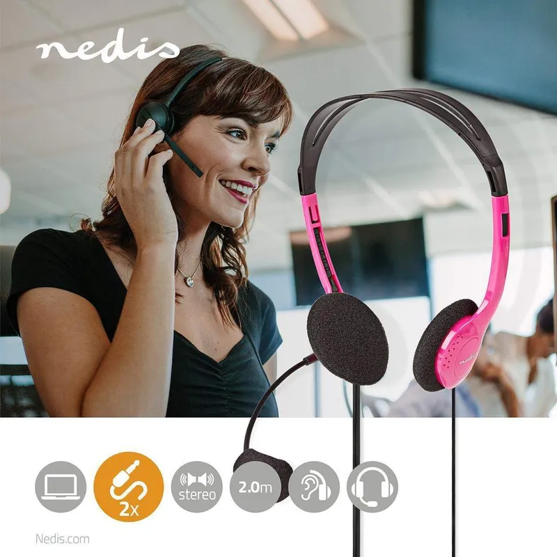 Bild 2 för Nedis CHST100PK - headset