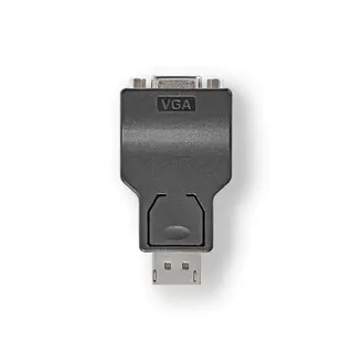 Produktfoto för Nedis Displayport hane till VGA hona adapter, 1080p, nickelpläterad