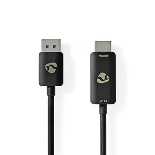 Produktfoto för Nedis Displayport till HDMI-hanadapter, 8K@30Hz, 1,8m