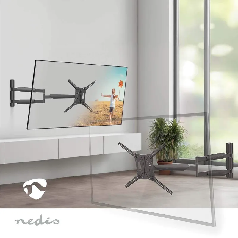 Bild 2 för Nedis Fuld Motion TV mount | 13 - 86 "" | 60 kg 82" 600 - 400 mm